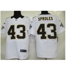 Nike New Orleans Saints 43 Darren Sproles White Elite NFL Jersey Nike New Orleans Saints 43 Darren Sproles White Elite NFL Jersey