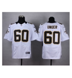 Nike New Orleans Saints 60 Max Unger white Elite NFL Jersey Nike New Orleans Saints 60 Max Unger white Elite NFL Jersey