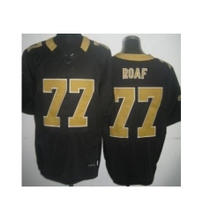 Nike New Orleans Saints 77 Willie Roaf Black Elite NFL Jersey Nike New Orleans Saints 77 Willie Roaf Black Elite NFL Jersey