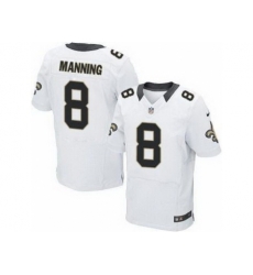 Nike New Orleans Saints 8 Archie Manning White Elite NFL Jersey Nike New Orleans Saints 8 Archie Manning White Elite NFL Jersey