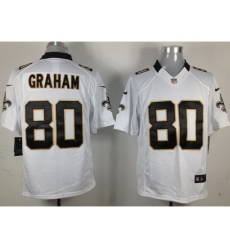 Nike New Orleans Saints 80 Jimmy Graham White LIMITED NFL Jersey Nike New Orleans Saints 80 Jimmy Graham White LIMITED NFL Jersey