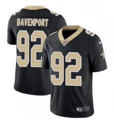 Nike New Orleans Saints 92 Marcus Davenport Black Team Color Mens Stitched NFL Vapor Untouchable Limited Jersey Nike New Orleans Saints 92 Marcus Davenport Black Team Color Mens Stitched NFL Vapor Untouchable Limited Jersey