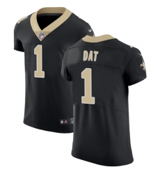 Nike Saints #1 Who Dat Black Team Color Mens Stitched NFL Vapor Untouchable Elite Jersey Nike Saints #1 Who Dat Black Team Color Mens Stitched NFL Vapor Untouchable Elite Jersey