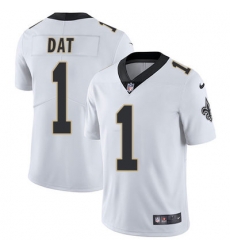 Nike Saints #1 Who Dat White Mens Stitched NFL Vapor Untouchable Limited Jersey Nike Saints #1 Who Dat White Mens Stitched NFL Vapor Untouchable Limited Jersey