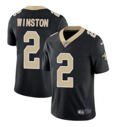 Nike Saints 2 Jameis Winston Black Team Color Men Stitched NFL Vapor Untouchable Limited Jersey Nike Saints 2 Jameis Winston Black Team Color Men Stitched NFL Vapor Untouchable Limited Jersey