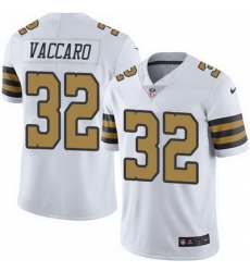 Nike Saints #32 Kenny Vaccaro White Mens Stitched NFL Limited Rush Jersey Nike Saints #32 Kenny Vaccaro White Mens Stitched NFL Limited Rush Jersey