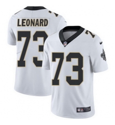 Nike Saints #73 Rick Leonard White Mens Stitched NFL Vapor Untouchable Limited Jersey Nike Saints #73 Rick Leonard White Mens Stitched NFL Vapor Untouchable Limited Jersey