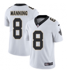 Nike Saints #8 Archie Manning White Mens Stitched NFL Vapor Untouchable Limited Jersey Nike Saints #8 Archie Manning White Mens Stitched NFL Vapor Untouchable Limited Jersey
