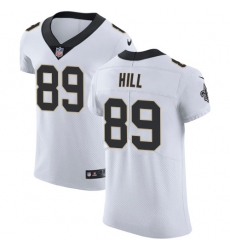 Nike Saints #89 Josh Hill White Mens Stitched NFL Vapor Untouchable Elite Jersey Nike Saints #89 Josh Hill White Mens Stitched NFL Vapor Untouchable Elite Jersey