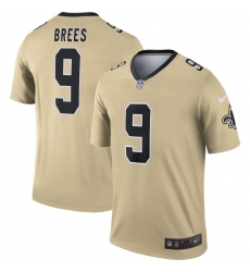 Nike Saints 9 Drew Brees Cream Inverted Legend Jersey Nike Saints 9 Drew Brees Cream Inverted Legend Jersey