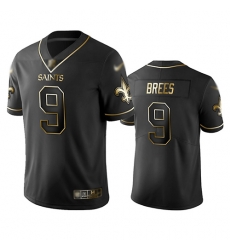 Saints 9 Drew Brees Black Men Stitched Football Limited Golden Edition Jersey Saints 9 Drew Brees Black Men Stitched Football Limited Golden Edition Jersey