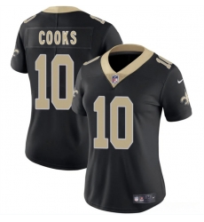 Women New Orleans Saints 10 Brandin Cooks Black 2025 Vapor Stitched Game Jersey Women New Orleans Saints 10 Brandin Cooks Black 2025 Vapor Stitched Game Jersey