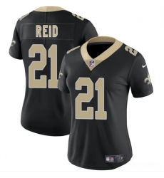 Women New Orleans Saints 21 Justin Reid Black 2025 Vapor Stitched Game Jersey