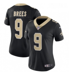 Womens Nike New Orleans Saints 9 Drew Brees Black Team Color Vapor Untouchable Limited Player NFL Jersey Womens Nike New Orleans Saints 9 Drew Brees Black Team Color Vapor Untouchable Limited Player NFL Jersey