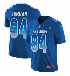 Womens Nike New Orleans Saints 94 Cameron Jordan Limited Royal Blue 2018 Pro Bowl NFL Jersey Womens Nike New Orleans Saints 94 Cameron Jordan Limited Royal Blue 2018 Pro Bowl NFL Jersey