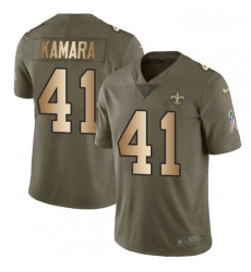 Youth Nike New Orleans Saints 41 Alvin Kamara Limited OliveGold 2017 Salute to Service NFL Jersey Youth Nike New Orleans Saints 41 Alvin Kamara Limited OliveGold 2017 Salute to Service NFL Jersey