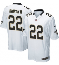 Youth Nike Saints #22 Mark Ingram II White Stitched NFL Elite Jersey Youth Nike Saints #22 Mark Ingram II White Stitched NFL Elite Jersey