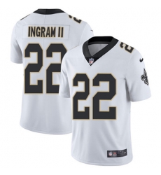 Youth Nike Saints #22 Mark Ingram II White Stitched NFL Vapor Untouchable Limited Jersey Youth Nike Saints #22 Mark Ingram II White Stitched NFL Vapor Untouchable Limited Jersey