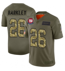 Giants 26 Saquon Barkley Olive Camo Men Stitched Football Limited 2019 Salute To Service Jersey Giants 26 Saquon Barkley Olive Camo Men Stitched Football Limited 2019 Salute To Service Jersey