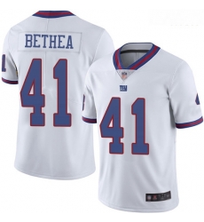 Giants 41 Antoine Bethea White Men Stitched Football Limited Rush Jersey Giants 41 Antoine Bethea White Men Stitched Football Limited Rush Jersey