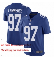 Giants 97 Dexter Lawrence Royal Blue Team Color Men Stitched Football Vapor Untouchable Limited Jersey Giants 97 Dexter Lawrence Royal Blue Team Color Men Stitched Football Vapor Untouchable Limited Jersey