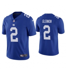 Men New York Giants 2 Mike Glennon Blue Vapor Untouchable Limited Stitched Jersey Men New York Giants 2 Mike Glennon Blue Vapor Untouchable Limited Stitched Jersey