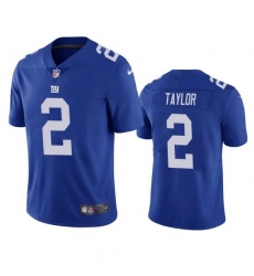 Men New York Giants 2 Tyrod Taylor Royal Vapor Untouchable Limited Stitched Jersey Men New York Giants 2 Tyrod Taylor Royal Vapor Untouchable Limited Stitched Jersey