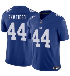 Men New York Giants 44 Cam Skattebo Blue 2025 Draft F U S E Vapor Untouchable Limited Stitched Jersey Men New York Giants 44 Cam Skattebo Blue 2025 Draft F U S E Vapor Untouchable Limited Stitched Jersey