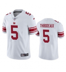Men New York Giants 5 Kayvon Thibodeaux White Vapor Untouchable Limited Stitched jersey Men New York Giants 5 Kayvon Thibodeaux White Vapor Untouchable Limited Stitched jersey
