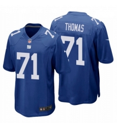 Men Nike Giant 71 Andrew Thomas Blue Royal Vapor Limited Jersey 2020 NFL Draft Men Nike Giant 71 Andrew Thomas Blue Royal Vapor Limited Jersey 2020 NFL Draft