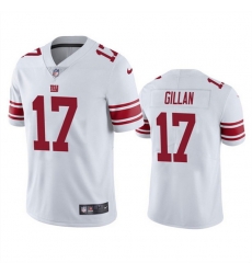 Men's New York Giants #17 Jamie Gillan White Vapor Untouchable Limited Stitched Jersey Men's New York Giants #17 Jamie Gillan White Vapor Untouchable Limited Stitched Jersey