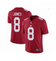 Mens New York Giants 8 Daniel Jones Red Alternate Vapor Untouchable Limited Player Football Jersey Mens New York Giants 8 Daniel Jones Red Alternate Vapor Untouchable Limited Player Football Jersey