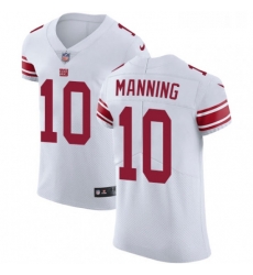 Mens Nike New York Giants 10 Eli Manning White Vapor Untouchable Elite Player NFL Jersey Mens Nike New York Giants 10 Eli Manning White Vapor Untouchable Elite Player NFL Jersey