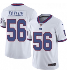 Mens Nike New York Giants 56 Lawrence Taylor Limited White Rush Vapor Untouchable NFL Jersey Mens Nike New York Giants 56 Lawrence Taylor Limited White Rush Vapor Untouchable NFL Jersey