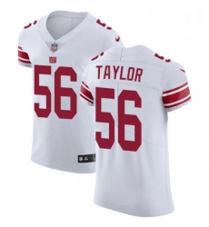 Mens Nike New York Giants 56 Lawrence Taylor White Vapor Untouchable Elite Player NFL Jersey Mens Nike New York Giants 56 Lawrence Taylor White Vapor Untouchable Elite Player NFL Jersey