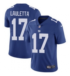 Nike Giants #17 Kyle Lauletta Royal Blue Team Color Mens Stitched NFL Vapor Untouchable Limited Jersey Nike Giants #17 Kyle Lauletta Royal Blue Team Color Mens Stitched NFL Vapor Untouchable Limited Jersey