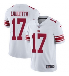 Nike Giants #17 Kyle Lauletta White Mens Stitched NFL Vapor Untouchable Limited Jersey Nike Giants #17 Kyle Lauletta White Mens Stitched NFL Vapor Untouchable Limited Jersey