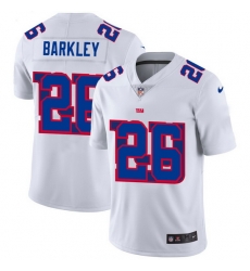 Nike Giants 26 Saquon Barkley White Shadow Logo Limited Jersey Nike Giants 26 Saquon Barkley White Shadow Logo Limited Jersey