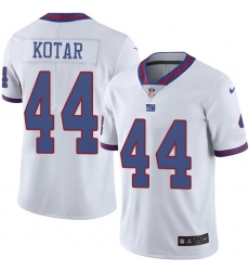 Nike Giants #44 Doug Kotar White Mens Stitched NFL Limited Rush Jersey Nike Giants #44 Doug Kotar White Mens Stitched NFL Limited Rush Jersey