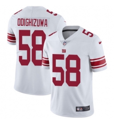 Nike Giants #58 Owa Odighizuwa White Mens Stitched NFL Vapor Untouchable Limited Jersey Nike Giants #58 Owa Odighizuwa White Mens Stitched NFL Vapor Untouchable Limited Jersey