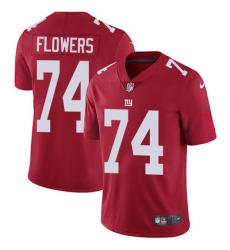 Nike Giants #74 Ereck Flowers Red Alternate Mens Stitched NFL Vapor Untouchable Limited Jersey Nike Giants #74 Ereck Flowers Red Alternate Mens Stitched NFL Vapor Untouchable Limited Jersey