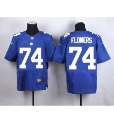 Nike Giants #74 Ereck Flowers Royal Blue Team Color Mens Stitched NFL Elite Jersey Nike Giants #74 Ereck Flowers Royal Blue Team Color Mens Stitched NFL Elite Jersey