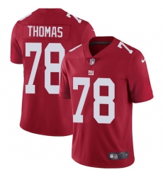 Nike Giants 78 Andrew Thomas Red Alternate Men Stitched NFL Vapor Untouchable Limited Jersey Nike Giants 78 Andrew Thomas Red Alternate Men Stitched NFL Vapor Untouchable Limited Jersey