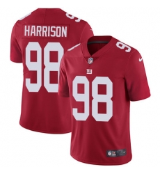 Nike Giants #98 Damon Harrison Red Alternate Mens Stitched NFL Vapor Untouchable Limited Jersey Nike Giants #98 Damon Harrison Red Alternate Mens Stitched NFL Vapor Untouchable Limited Jersey