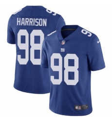 Nike Giants #98 Damon Harrison Royal Blue Team Color Mens Stitched NFL Vapor Untouchable Limited Jersey Nike Giants #98 Damon Harrison Royal Blue Team Color Mens Stitched NFL Vapor Untouchable Limited Jersey