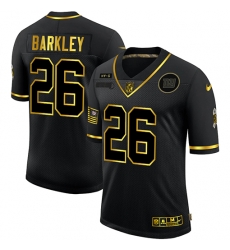 Nike New York Giants 26 Saquon Barkley Black Gold 2020 Salute To Service Limited Jersey Nike New York Giants 26 Saquon Barkley Black Gold 2020 Salute To Service Limited Jersey