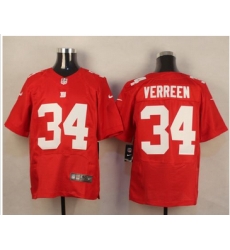 Nike New York Giants #34 Shane Vereen Red Alternate Mens Stitched NFL Elite Jersey Nike New York Giants #34 Shane Vereen Red Alternate Mens Stitched NFL Elite Jersey