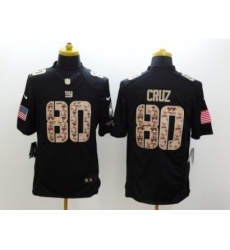 Nike New York Giants 80 Victor Cruz black Limited Salute to Service NFL Jersey Nike New York Giants 80 Victor Cruz black Limited Salute to Service NFL Jersey