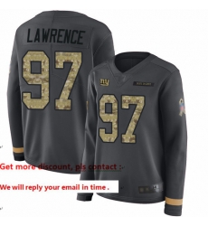 Giants 97 Dexter Lawrence Anthracite Salute to Service Women Stitched Football Limited Therma Long Sleeve Jersey Giants 97 Dexter Lawrence Anthracite Salute to Service Women Stitched Football Limited Therma Long Sleeve Jersey