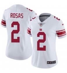 Nike Giants 2 Aldrick Rosas White Womens Stitched NFL Vapor Untouchable Limited Jersey Nike Giants 2 Aldrick Rosas White Womens Stitched NFL Vapor Untouchable Limited Jersey